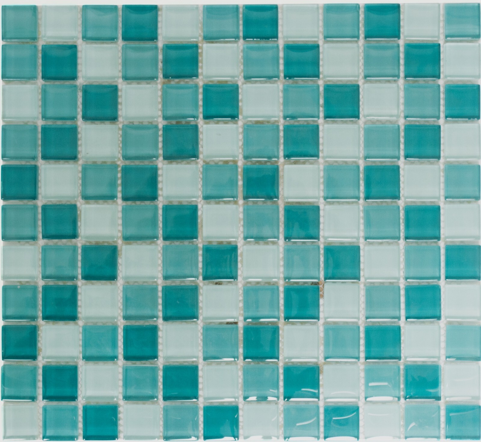 Glasmosaik Mosaico Verde Turquesa Pared Ducha Wc Cuarto de Baño WB72-0602 1 Mate