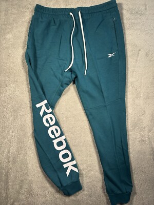 Reebok Training Essentials Mens Size M Linear Logo Joggers FJ4677