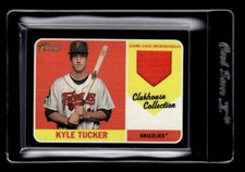 2018 Topps Heritage Minors Clubhouse Collection Relics Black Kyle Tucker /50