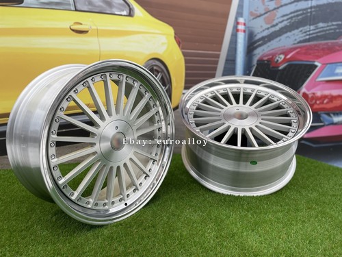 4 x 21 Inch 5x120/5x112 Alpina Style Silver Polished Wheels: Fits For F10 F30 - 第 7/21 張圖片