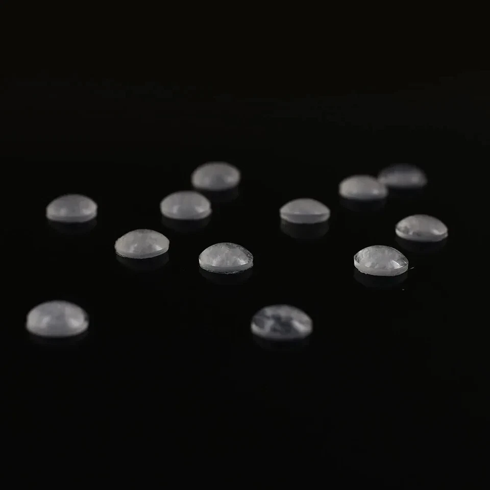 50 Elastikpuffer Gummifüße Gummipuffer Schutzpuffer Klebefüße Glasplatten Füße - Bild 2 von 4