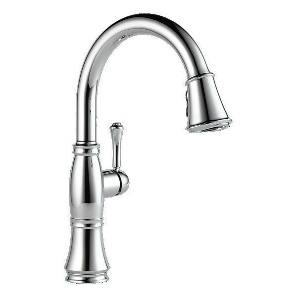 Delta Faucet 9197-DST Cassidy, Single Handle Pull Down ...