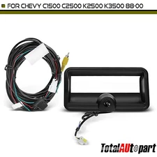 Texture Black Tailgate Handle Bezel with Camera for Chevrolet C1500 K1500 Rear