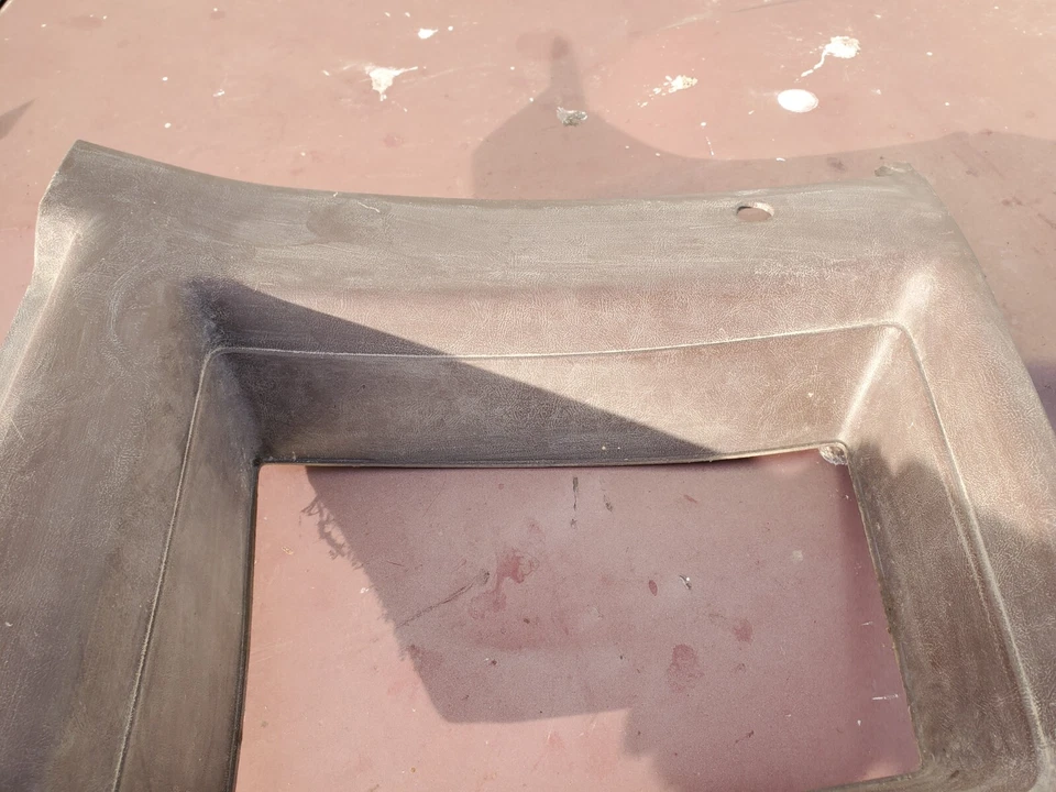 1981 1983 1985 1987 Chevrolet Monte Carlo CL LS SS RH Rear Sail Panel Dk Maroon - Image 4 of 4