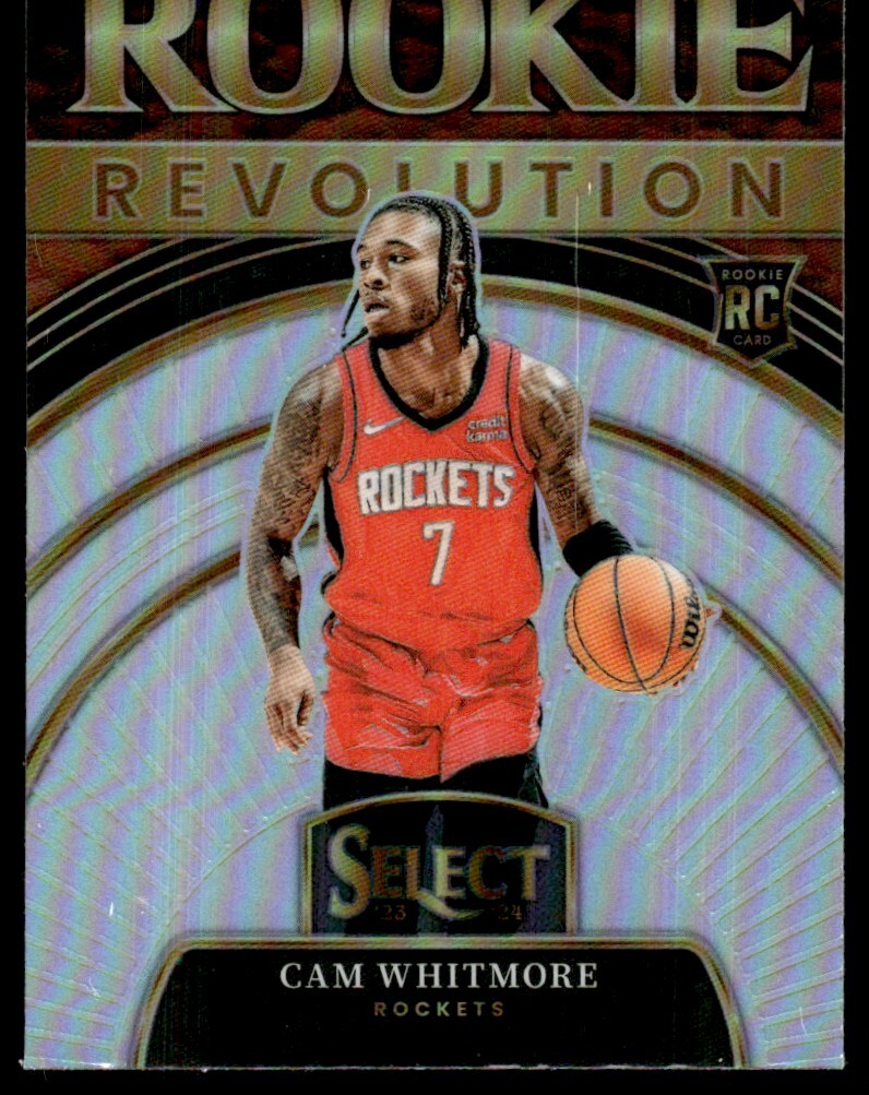2023-24 Select Rookie Revolution Prizm Cam Whitmore Rookie Houston 