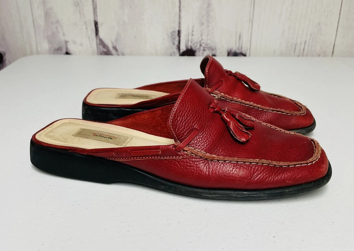 Talbots red shoes clearance