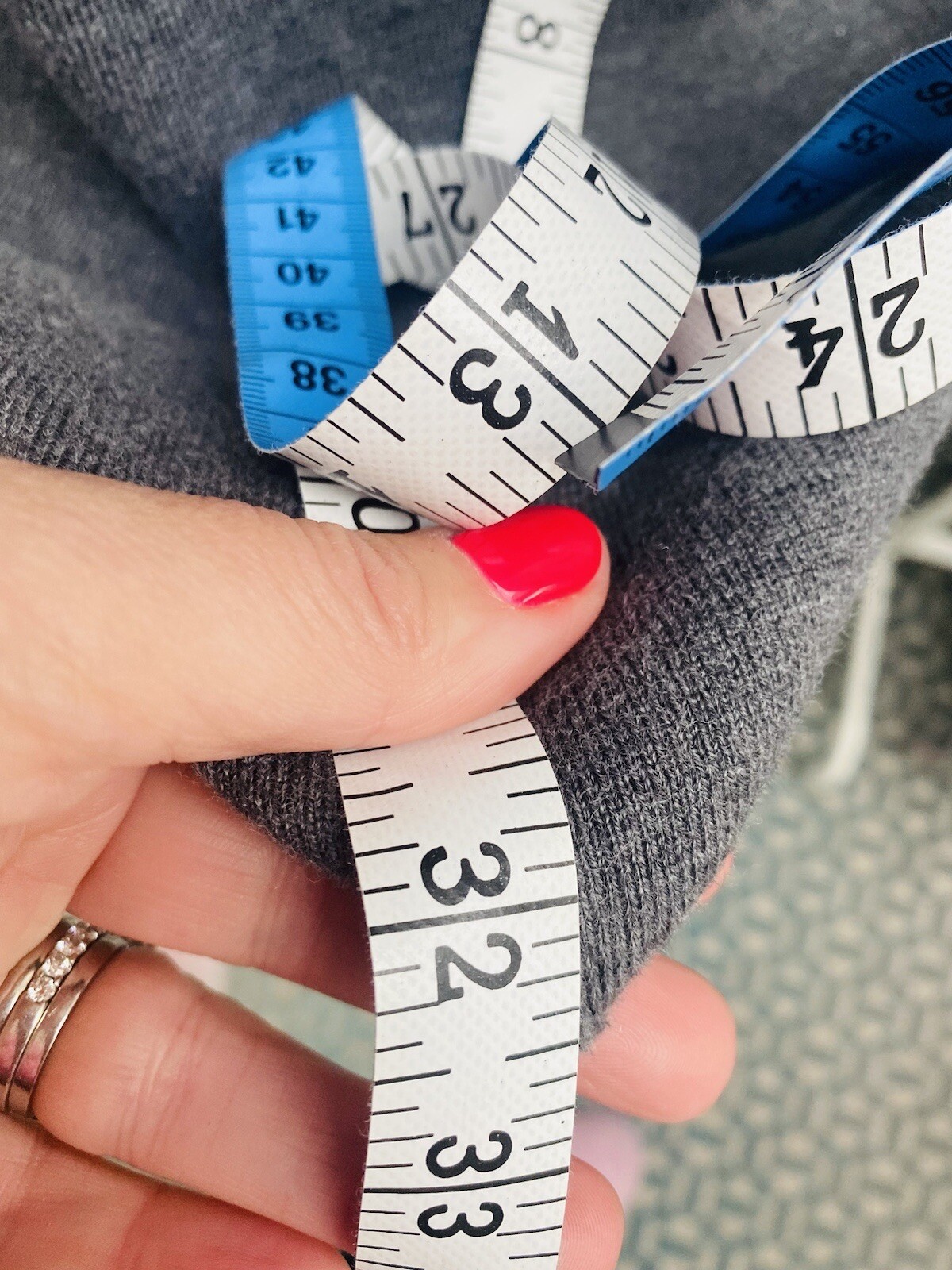 WHITE COMPANY LONG GREY CARDIGAN Coatigan MERINO WOOL blend SIZE SMALL