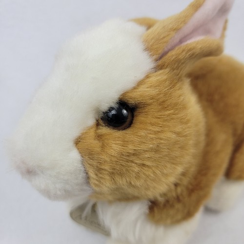 Miyoni von Aurora Plüschhase Kaninchen Spielzeug braun weiß weich Ostern Frühling 10 Zoll - Bild 2 von 14