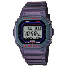 CASIO G-SHOCK DW-B5600AH-6 Aim High Bluetooth Digital Purple Watch