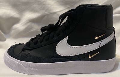 Nike Women s Blazer Mid '77 SE Sisterhood Black Metallic Gold. Women s Size: 5