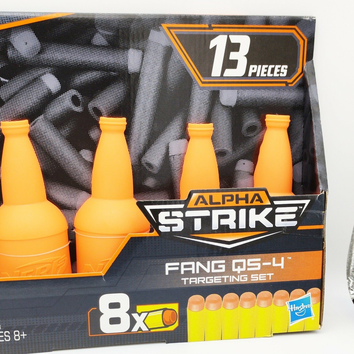 Nerf Alpha Strike Fang QS-4 Target Set Breakaway Bottle Targets | eBay