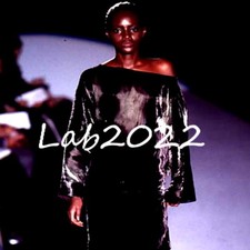 Gucci Tom Ford 1997 Dress Hand Tie-Dyed Velvet New & Gorgeous