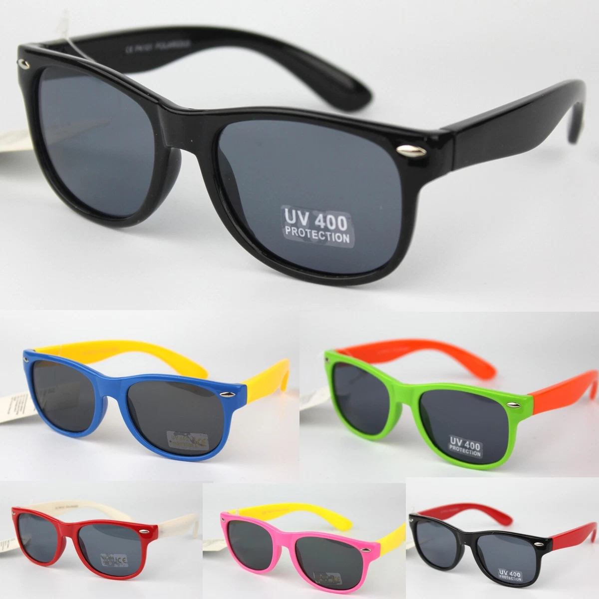 Kinder Sonnenbrille polarisierte Gläser Jungen Mädchen UV400 