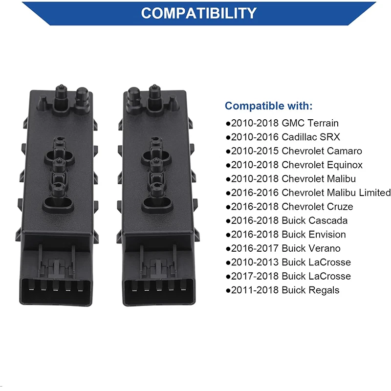 Control interruptor asiento conductor+pasajero para Chevrolet Buick GMC 25974715+25974714✨ Foto 3 de 4