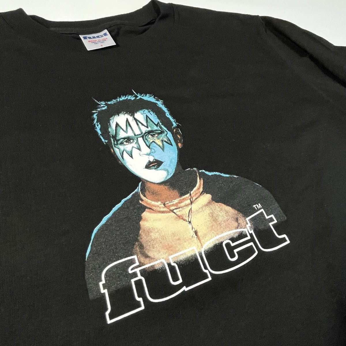 Vintage FUCT Tshirt Kiss Rock Band Ace Frehley Tshirt | eBay