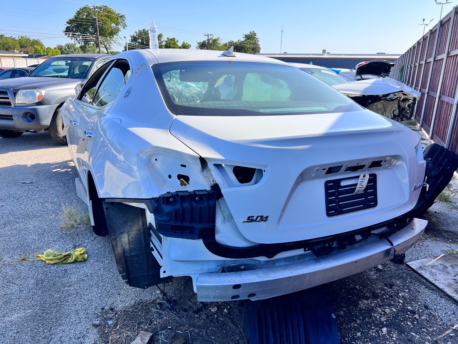 2014-2019 MASERATI GHIBLI SQ4 REAR Left Driver DOOR Assembly PANEL WHITE OEM