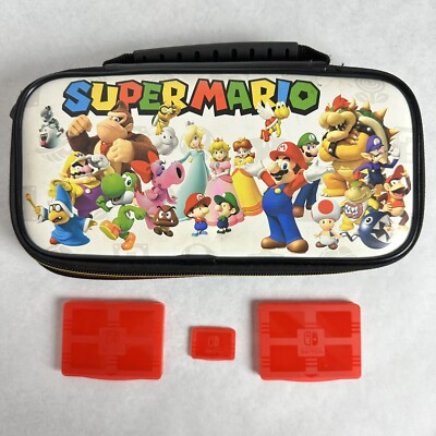 Nintendo Switch SUPER MARIO Game Traveler Deluxe Adjustable Stand Case