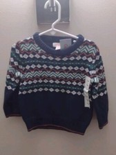 Cat & Jack Navy Sweater 18M