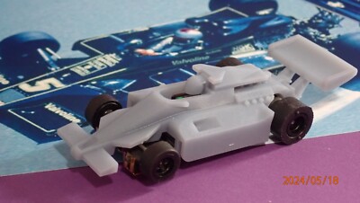 HO Slot Car Body - 1978 Formula 1 Lotus Mega g+ 1.7 - New HQ Custom 3D Printed