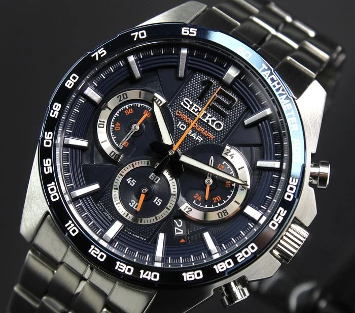 Seiko Sport Chronograph SSB345P1. 100 Metri. ALTRI. eBay
