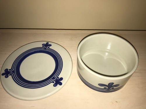 ROSENTHAL Continental Siena Blue -Studio Line Coupe Soup Bowl 4 5/8" & 6" Saucer - Picture 3 of 12