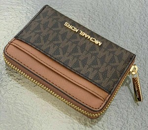 mk quarter zip wallet