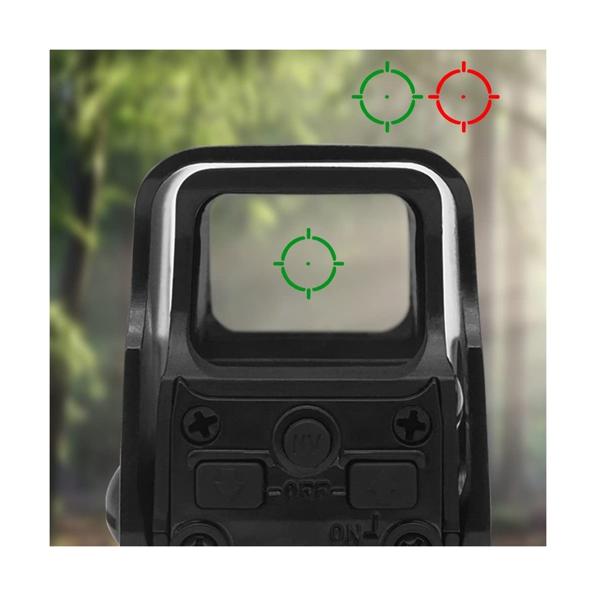 OL 551 Metal Holographic Bright Green & Red Dot Sight | eBay