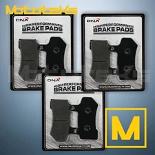 HARLEY DAVIDSON BRAKE PADS SEMI SINTERED METALLIC FOR TOURING BAGGER FRONT REAR