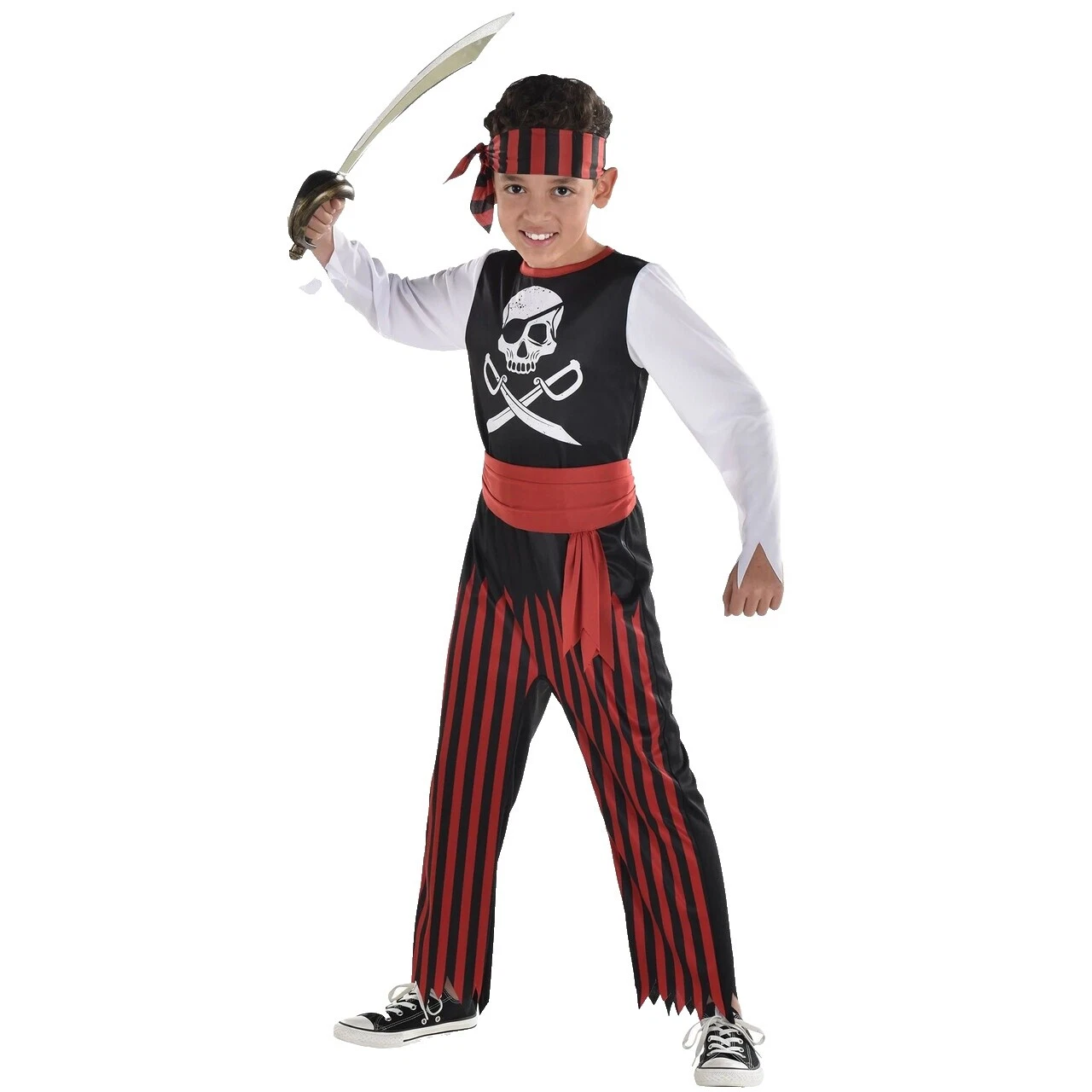 Pirate 8 Size Costumes for Boys
