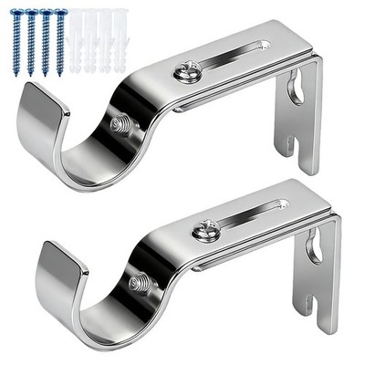 2 Stück Schwerlast verstellbare Länge und Richtung Metall 8,8*2*4,5, 2 Stück Silber 