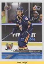 2024-25 Upper Deck CHL Blue Beau Jelsma #10 READ z6b