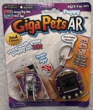 Top Secret Toys Giga Pets AR Interactive Pets Puppy Dog (2nd) Edition Purple New