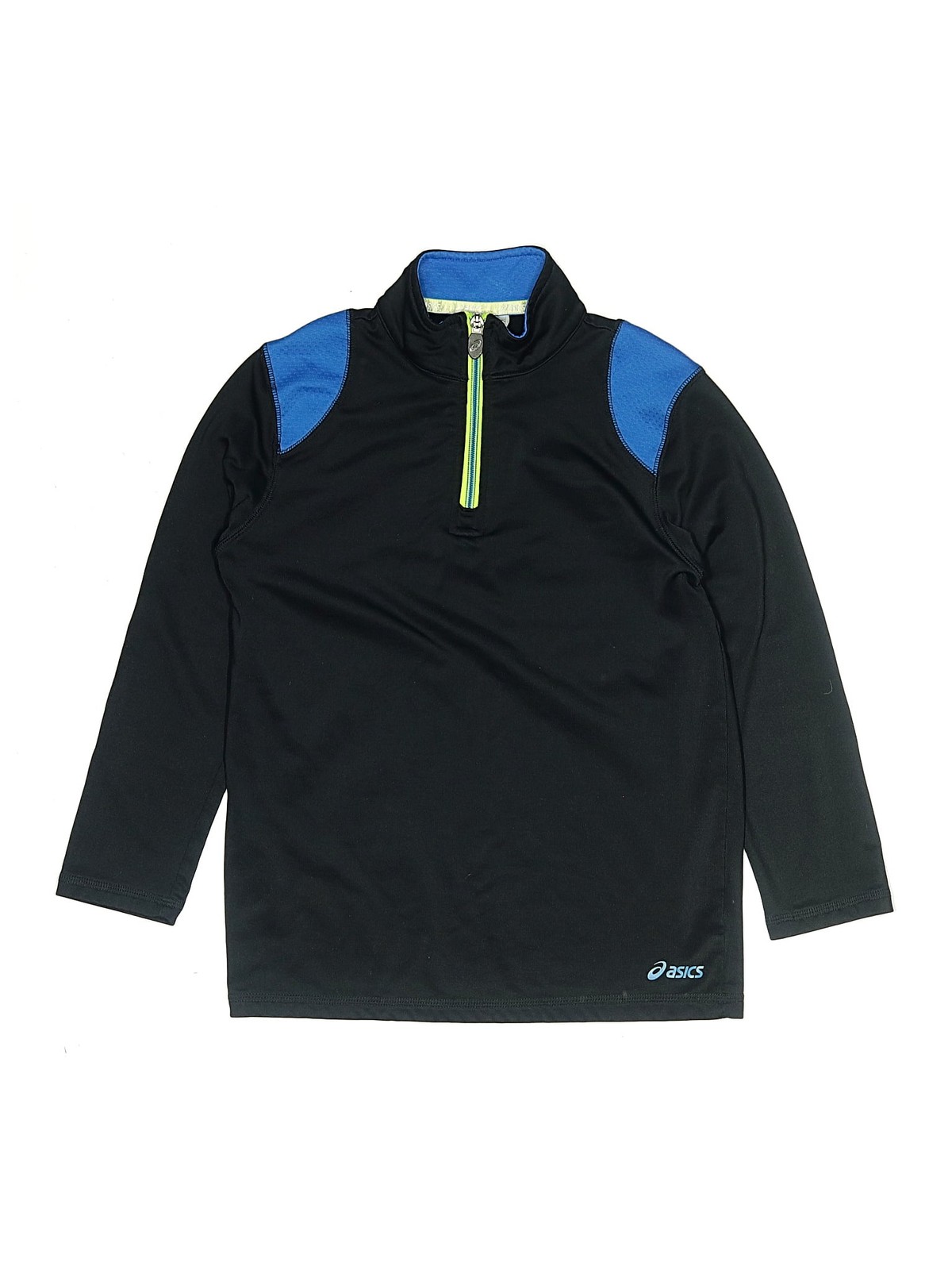 Asics Boys Black Track Jacket Small kids