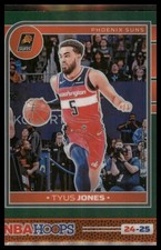 2024-25 Hoops #146 Tyus Jones Premium Prizms Green