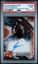 2024 Bowman's Best - Best of 2024 Autographs Bryce Eldridge #B24-BE Black...