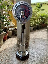 Vintage 43" Brass Ship Telegraph Working EOT Nautical Marine Order Collectible