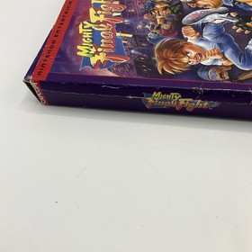 Nintendo Mighty Final Fight Nes Game Rare CIB Slight Wear Lots Of Pictures