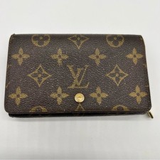 Louis Vuitton Vintage Monogram Porte Monnaie Billets Tresor Bifold Wallet w/Zip