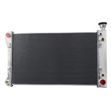 3 Row Aluminum Radiator with Fans Shroud Relay for C/K Series 1988-1997 V8