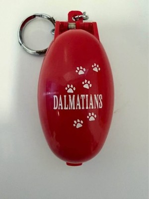 Vintage 1993 Takara Pocket Critters Dalmatians Keychain **NOT WORKING**
