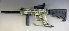 BT-4 Combat W/ E-trigger Paintball Marker Gun W Stock Grip Red Dot