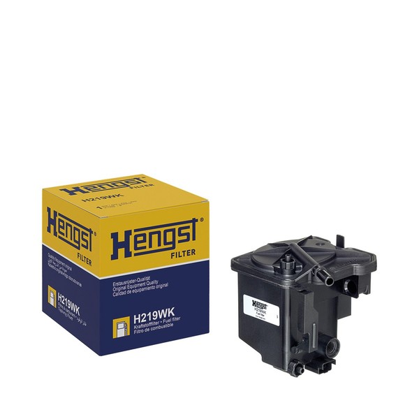 Kraftstofffilter Leitungsfilter 127 Mm Hengst Filter FüR U.A. Peugeot Partner-image
