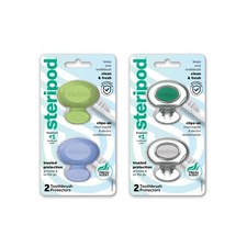 Clip-On Toothbrush Protector, Keeps Toothbrush Fresh and Clean, Fits Most Man...