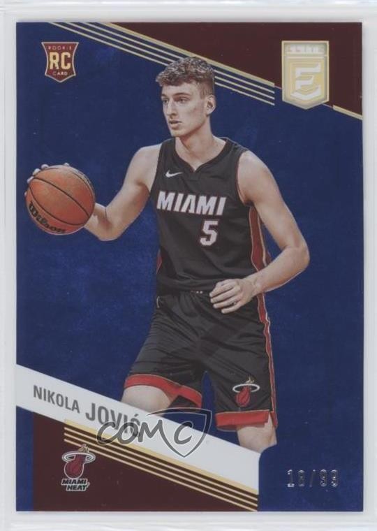 2022-23 Donruss Elite Rookies Blue 18/99 Nikola Jovic #247 r7o