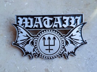 PIN / BADGE / ANSTECKER -- WATAIN -- BLACK METAL