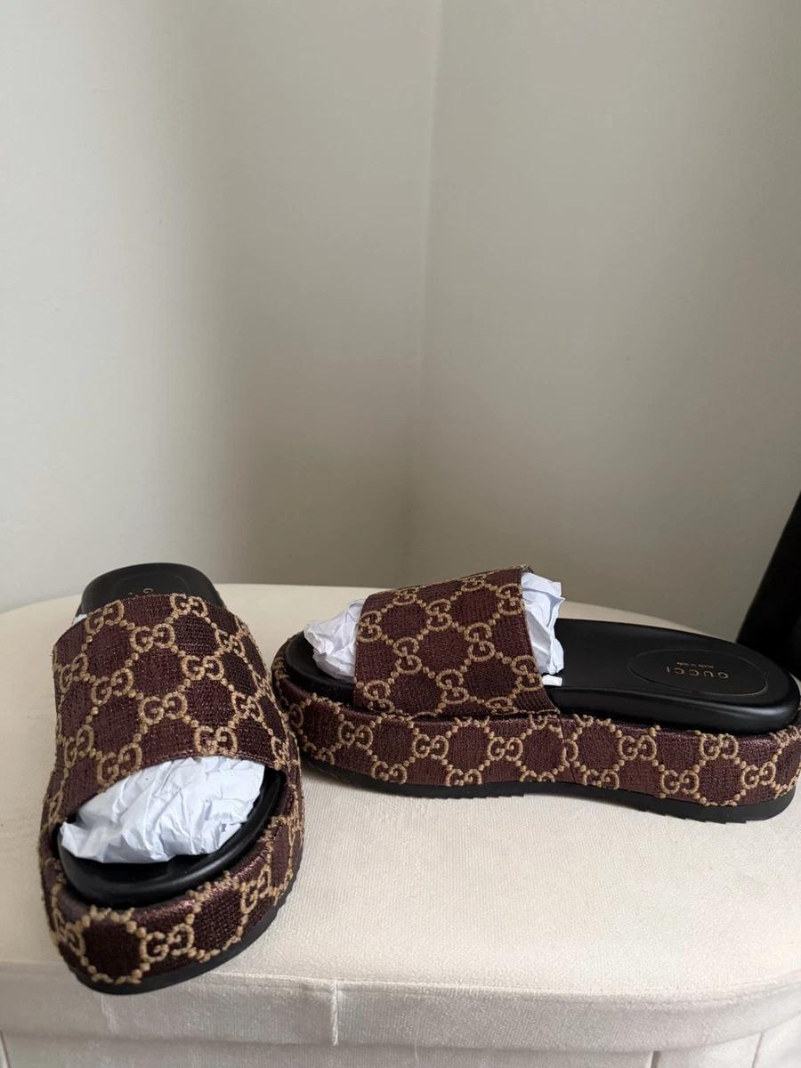 Gucci Gg Sandals In Men's Sandals & Flip Flops for sale | eBay