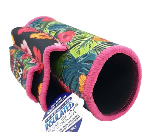 Ninc No Laws Design Cigarette Pack Pouch/Lighter Holder 12 Oz Slim Can Cooler - Picture 3 of 4