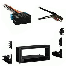 Fits Gmc Suburban 95-99 Single Din Aftermarket Harness Radio Install Dash Kit
