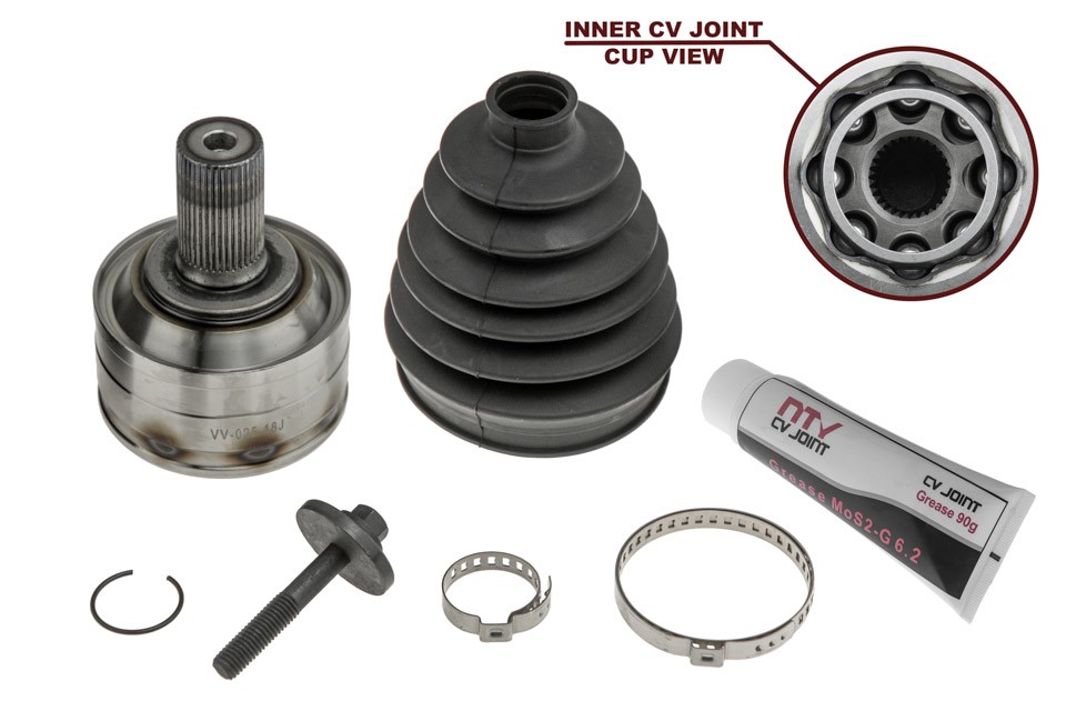 Fits NTY NPZ-VV-025 OUTER CV JOINT