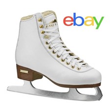 Lake Placid Alpine900 Women’s Figure Skates US 7 White Leather Memory FoamLP315W
